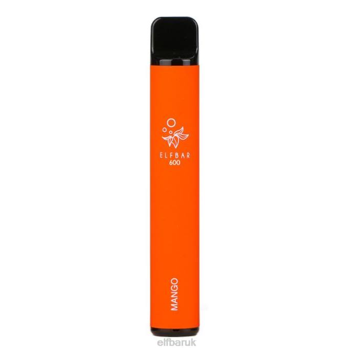 ELFBAR 600 Disposable Vape - 20mg DN4251 Mango