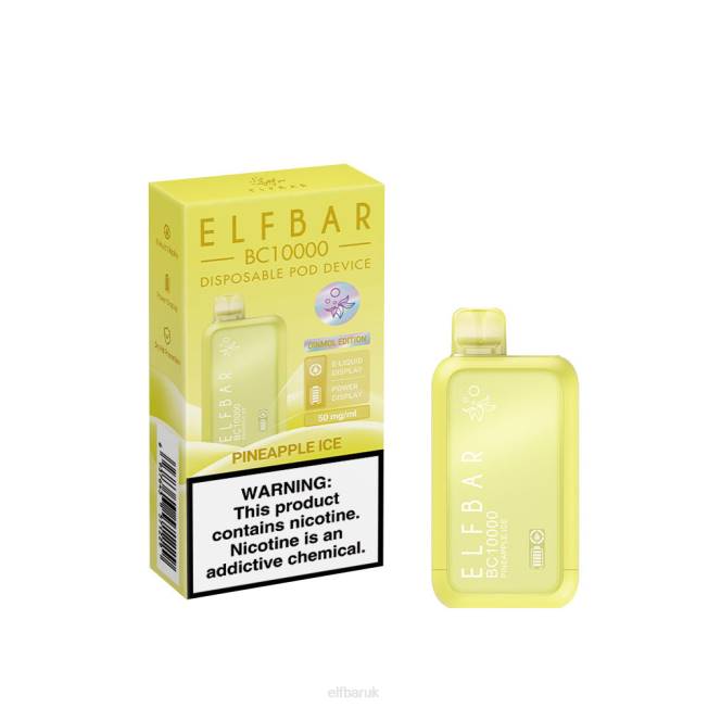 ELFBAR Best Flavor Disposable Vape BC10000 Ice Series Strawberry Ice BN2D8