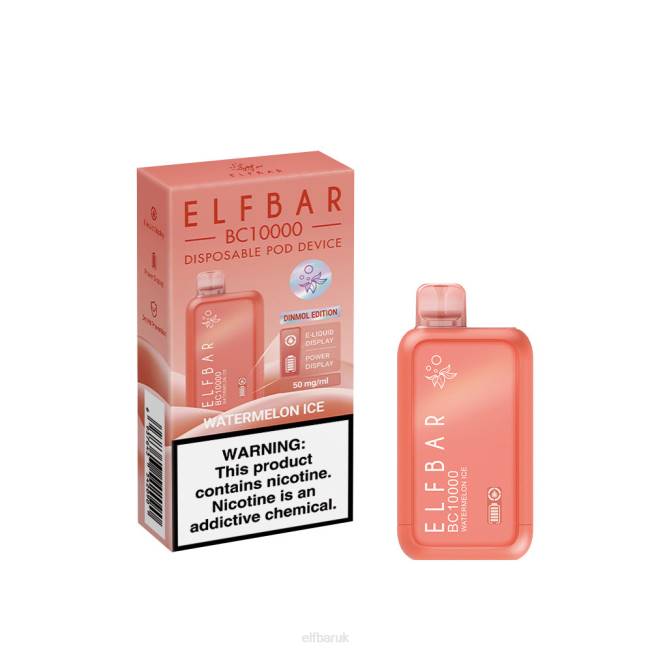 ELFBAR Best Flavor Disposable Vape BC10000 Ice Series Watermelon Ice BN2D9