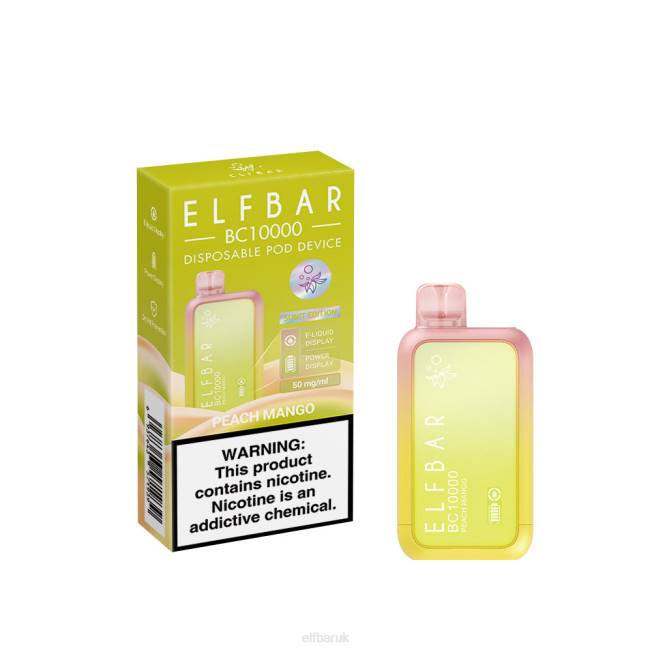 ELFBAR Best Flavor Disposable Vape BC10000 Top Sale Blue Razz Ice BN2D10