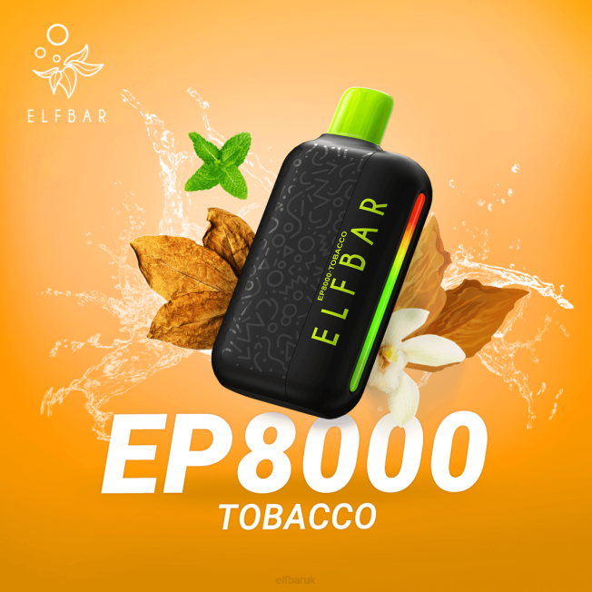 ELFBAR Disposable Vape New EP8000 Puffs Tobacco BN2D61