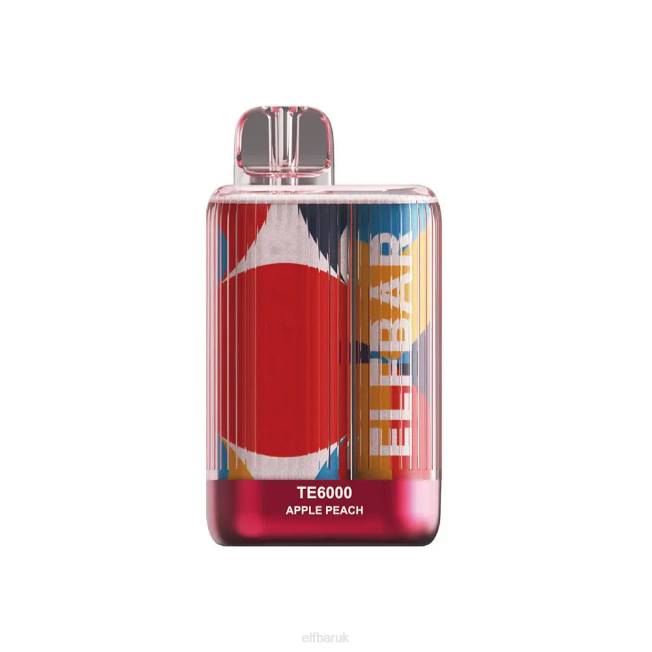 ELFBAR Disposable Vape TE6000 Puffs Apple Peach BN2D92