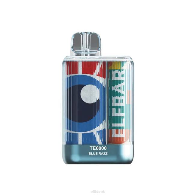 ELFBAR Disposable Vape TE6000 Puffs Blue Razz BN2D91
