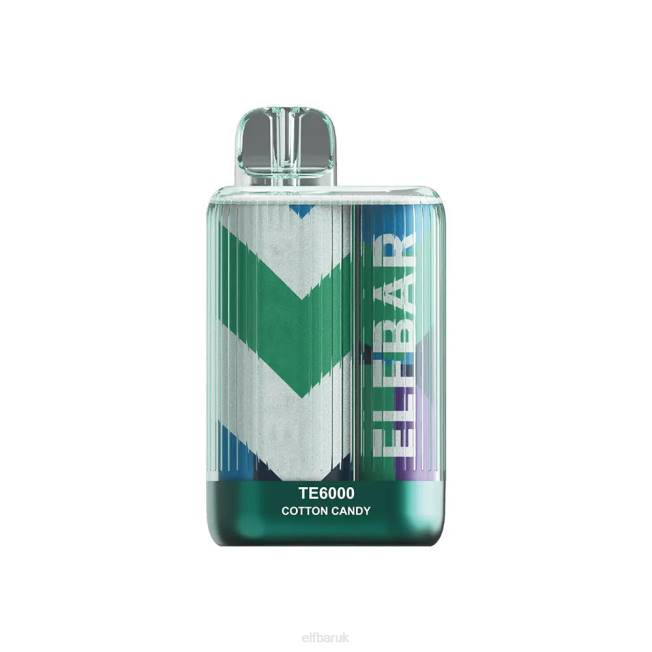 ELFBAR Disposable Vape TE6000 Puffs Cotton Candy BN2D88