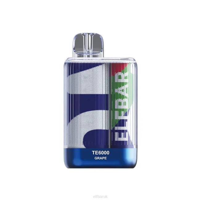 ELFBAR Disposable Vape TE6000 Puffs Grape BN2D86
