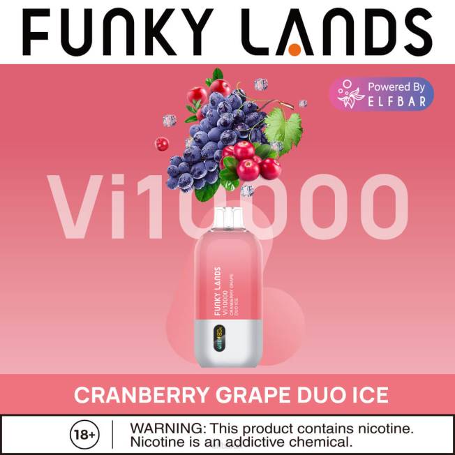 ELFBAR Funky Lands Best Flavor Disposable Vape Vi10000 Iced Series Classic Ice Coffee BN2D155