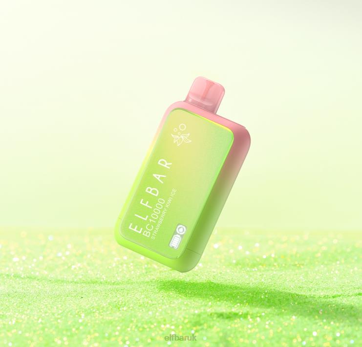 Elf Bar Flavours - ELFBAR BC10000 Disposable Vape Sunit Edition Strawberry Kiwi Ice D8XP011