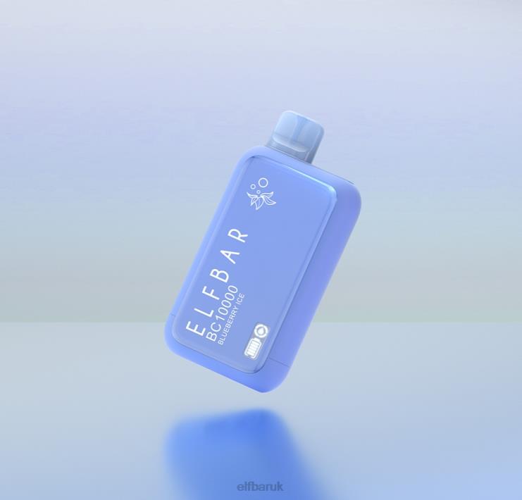 Elf Bar Vape - ELFBAR BC10000 Disposable Vape Dinmol Edition Blueberry Ice D8XP022
