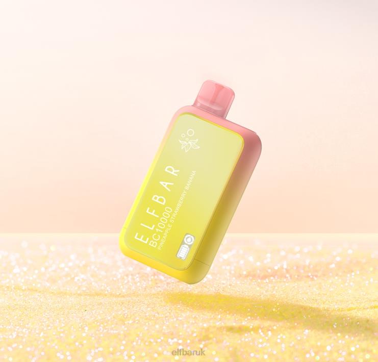 Elf Bar Vape - ELFBAR BC10000 Disposable Vape Sunit Edition Pineapple Strawberry Banana D8XP010