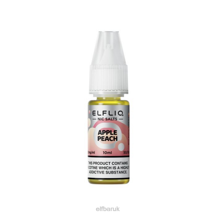 ELFBAR ELFLIQ Apple Peach Nic Salts - 10ml-10 mg/ml DN42219