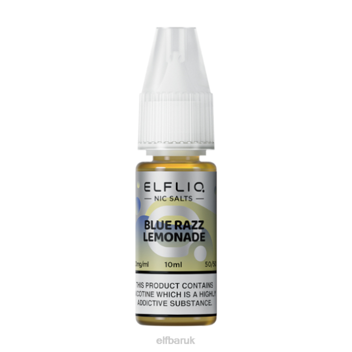 ELFBAR ELFLIQ Blue Razz Lemonade Nic Salts - 10ml-10 mg/ml DN42217
