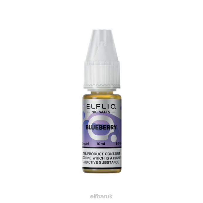 ELFBAR ELFLIQ Blueberry Nic Salts - 10ml-10 mg/ml DN42215