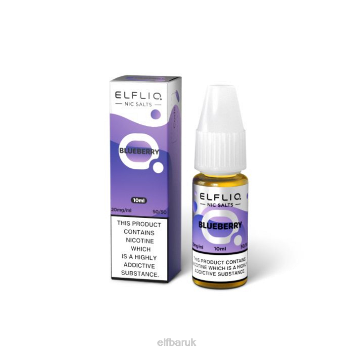 ELFBAR ELFLIQ Blueberry Nic Salts - 10ml-20 mg/ml DN42216