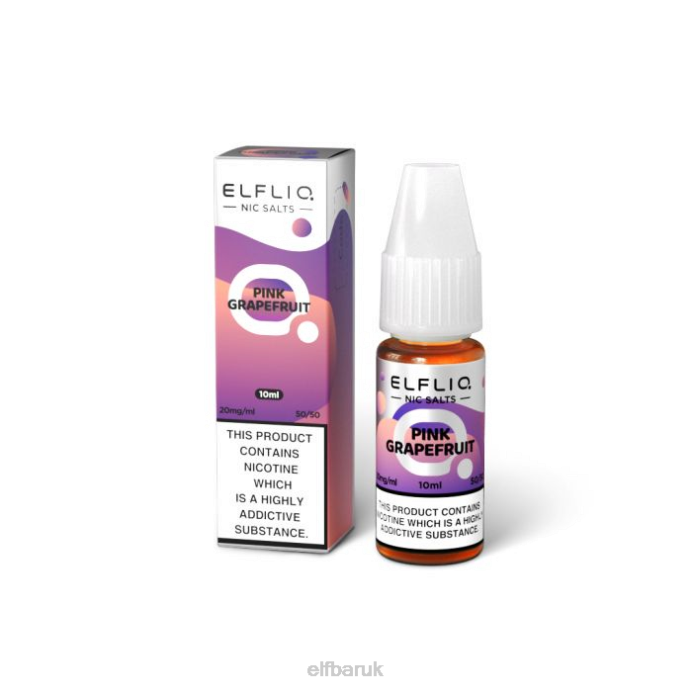 ELFBAR ELFLIQ Pink Grapefruit Nic Salts - 10ml-20 mg/ml DN42203