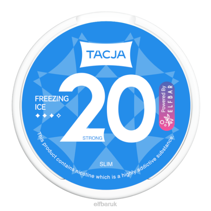 ELFBAR TACJA Nicotine Pouch - Freezing Ice - 1PK-20mg/g DN42230