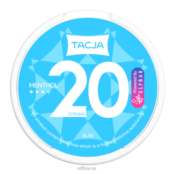 ELFBAR TACJA Nicotine Pouch - Menthol - 1PK-12mg/g DN42221