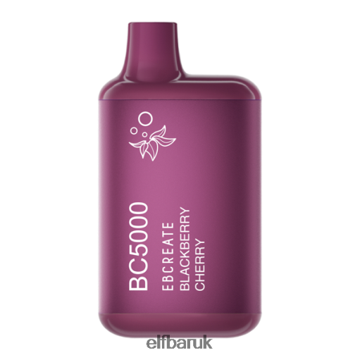 ELFBAR Blackberry Cherry EBCREATE BC5000 Thermal Edition Consumer - 50mg - Single Z6F666