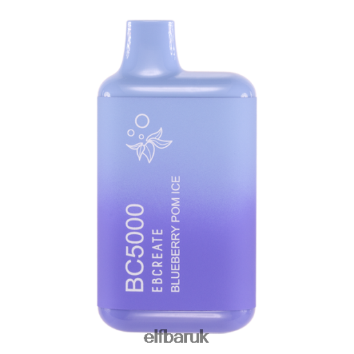ELFBAR Blueberry Pom Ice BC5000 Consumer - 40mg - Single Z6F621