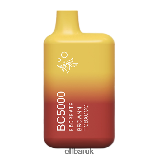 ELFBAR Brownn Tobacco BC5000 Consumer - 40mg - Single Z6F622