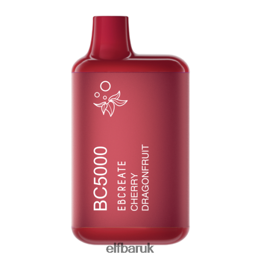 ELFBAR Cherry Dragonfruit EBCREATE BC5000 Thermal Edition Consumer - 50mg - Single Z6F667