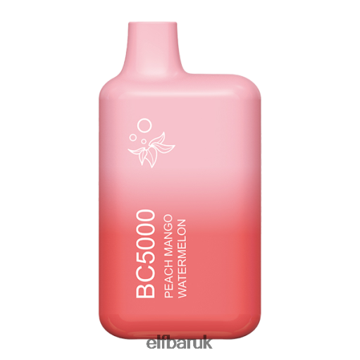 ELFBAR Peach Mango Watermelon BC5000 Consumer - Single - 50mg Z6F63