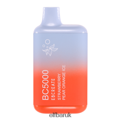 ELFBAR Strawberry Pear Orange Ice BC5000 Consumer - 40mg - Single Z6F620