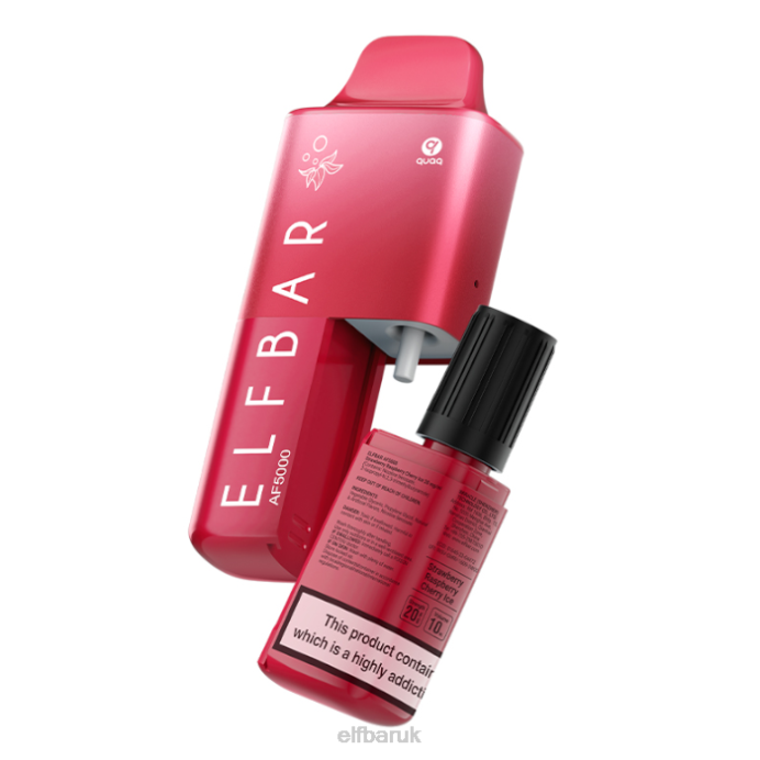 ELFBAR AF5000 Prefilled Kit - 20mg DN4263 Strawberry Raspberry Cherry Ice