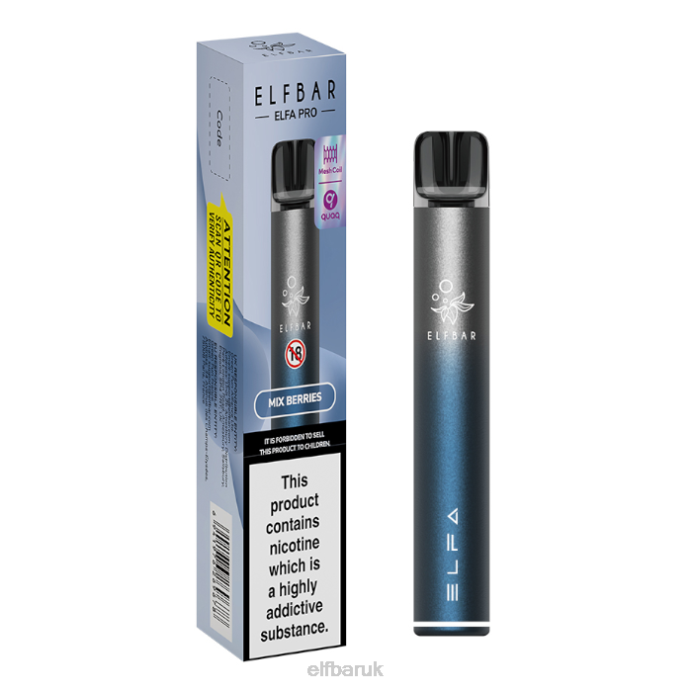 ELFBAR ELFA PRO Pod Kit - Rechargeable DN4275 Dark Gold + Pineapple Ice Prefilled Pod
