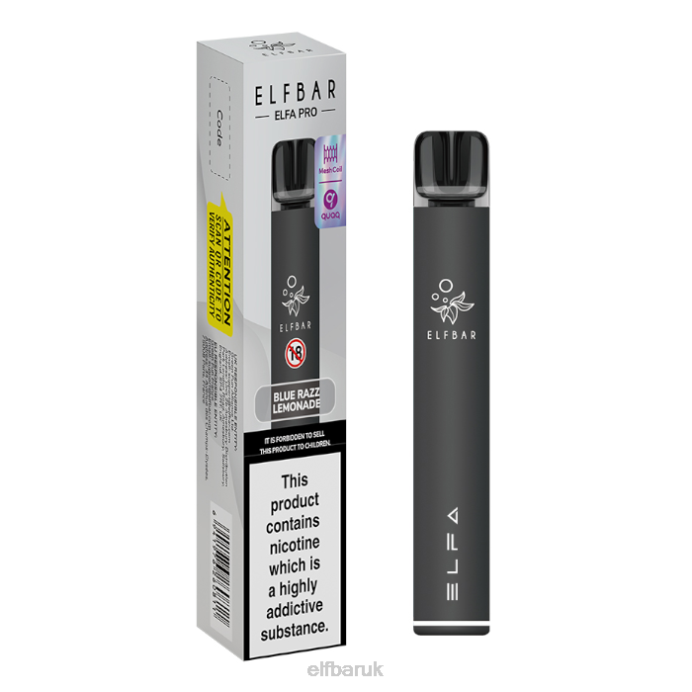 ELFBAR ELFA PRO Pod Kit - Rechargeable DN4276 Twilight Green + Lemon & Lime Prefilled Pod