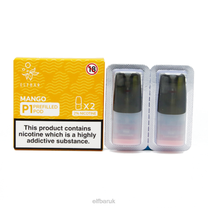 ELFBAR Mate 500 P1 Pre-Filled Pods - 20mg (2 Pack) DN42144 Blueberry