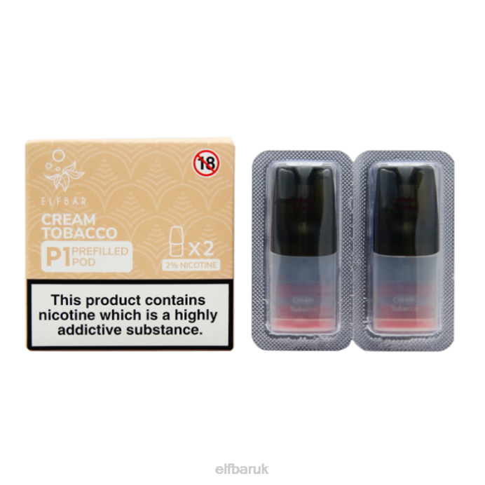 ELFBAR Mate 500 P1 Pre-Filled Pods - 20mg (2 Pack) DN42144 Blueberry