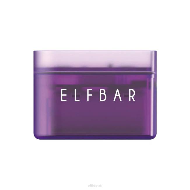 ELFBAR Prefilled Pod Kit LOWIT 5500 2%Nic Cherry Grape Lemonade Cherry Grape Lemonade Pod+Purple Battery BN2D135