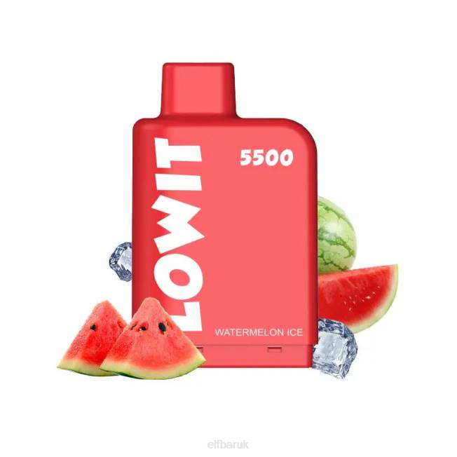 ELFBAR Prefilled Pod LOWIT 5500 Puffs 2%Nic Watermelon Ice BN2D145